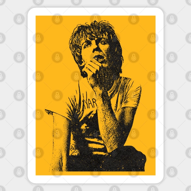 Julian Cope †† Original Punksthetic Design Sticker by DankFutura